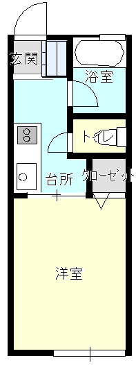 シティハイム戸井間取